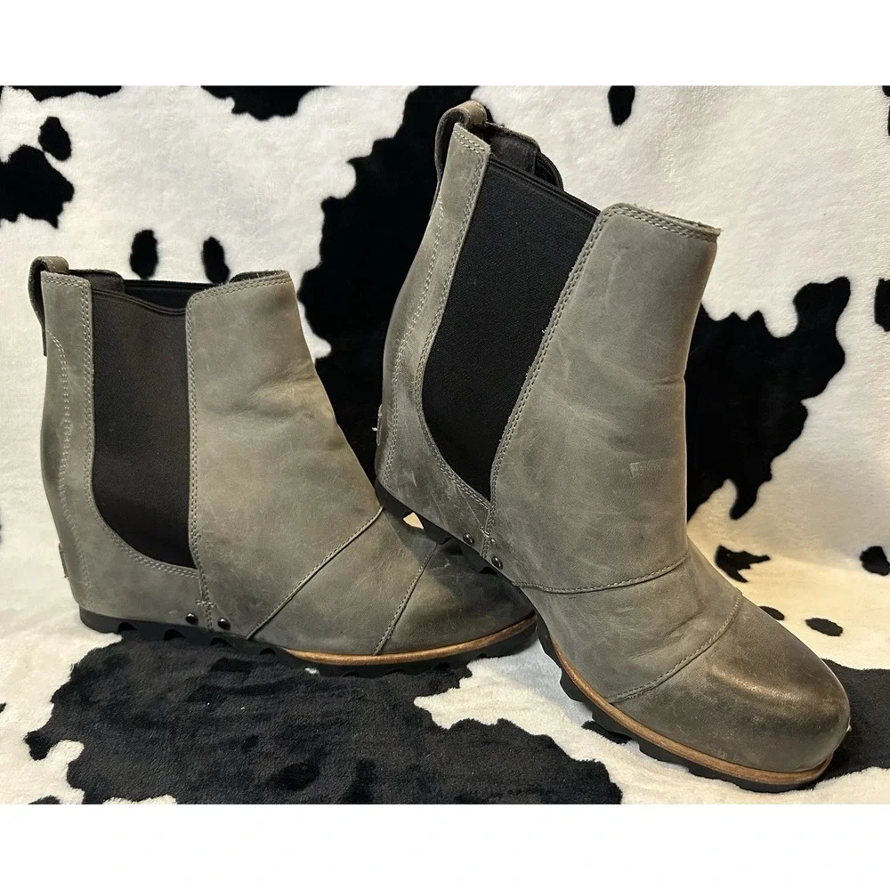 Sorel‎ Women's Joan Of Arctic Wedge II Size 8.5 - Gray